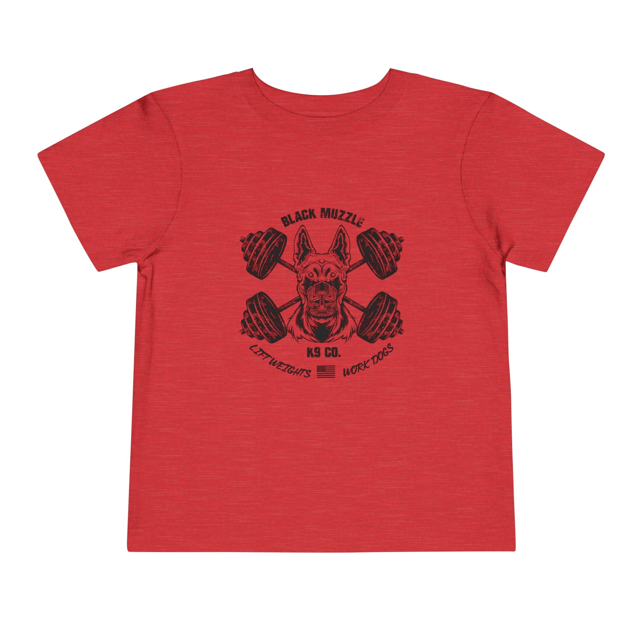 Lift Weights, Train Dogs - Toddler T-shirt