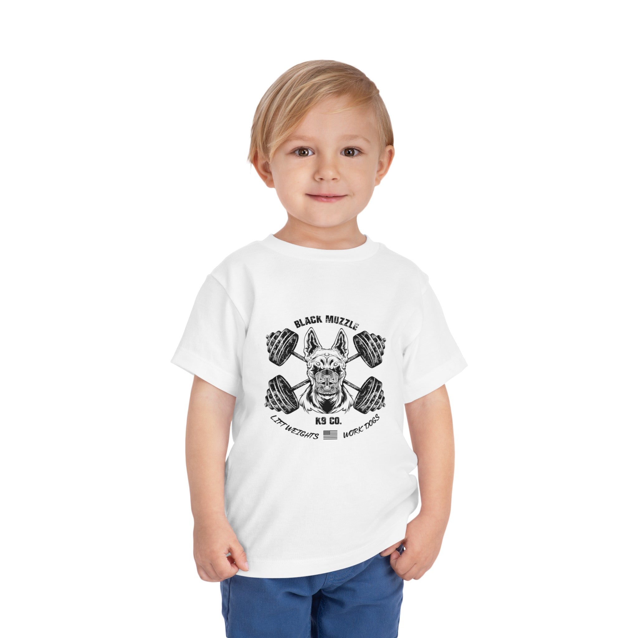 Lift Weights, Train Dogs - Toddler T-shirt