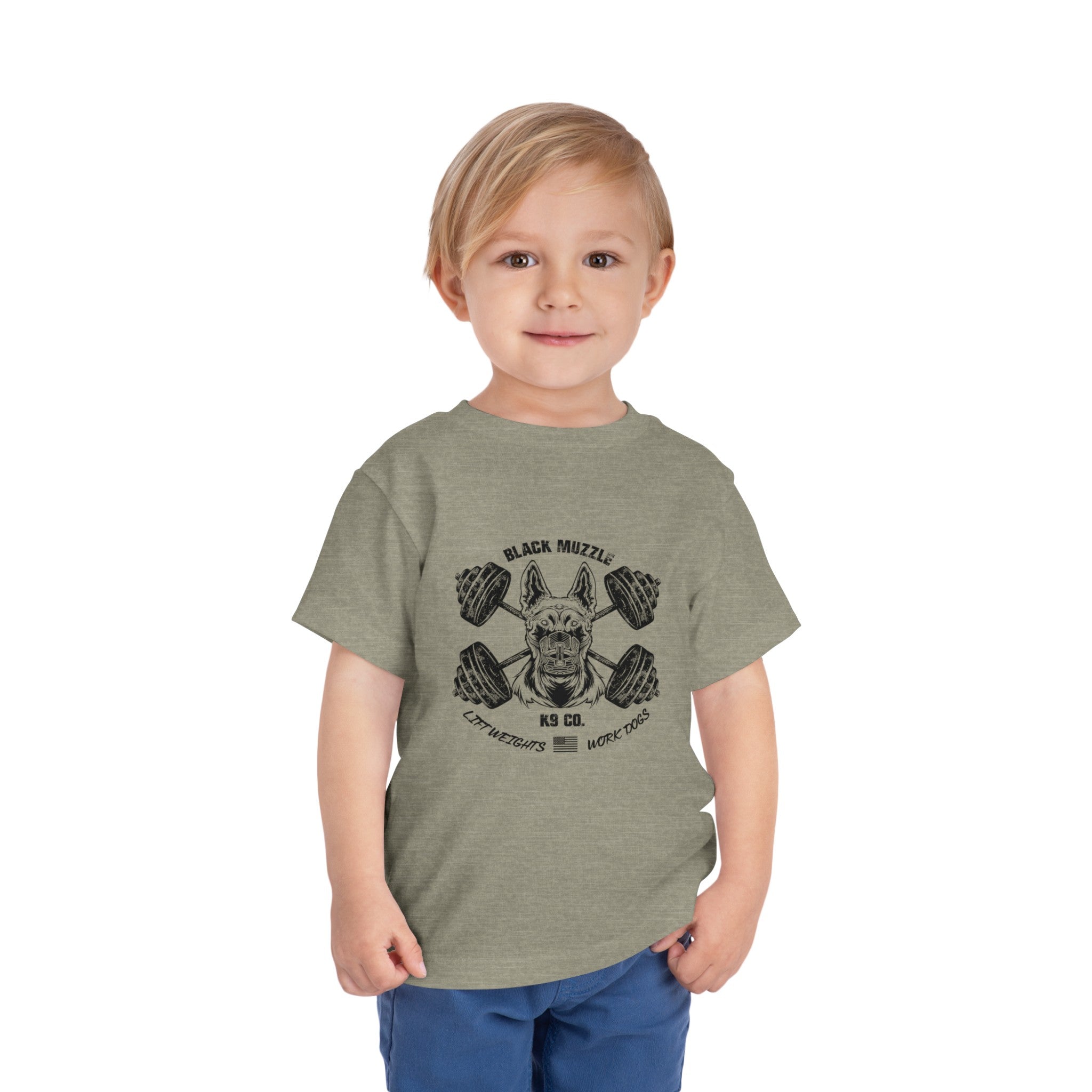 Lift Weights, Train Dogs - Toddler T-shirt