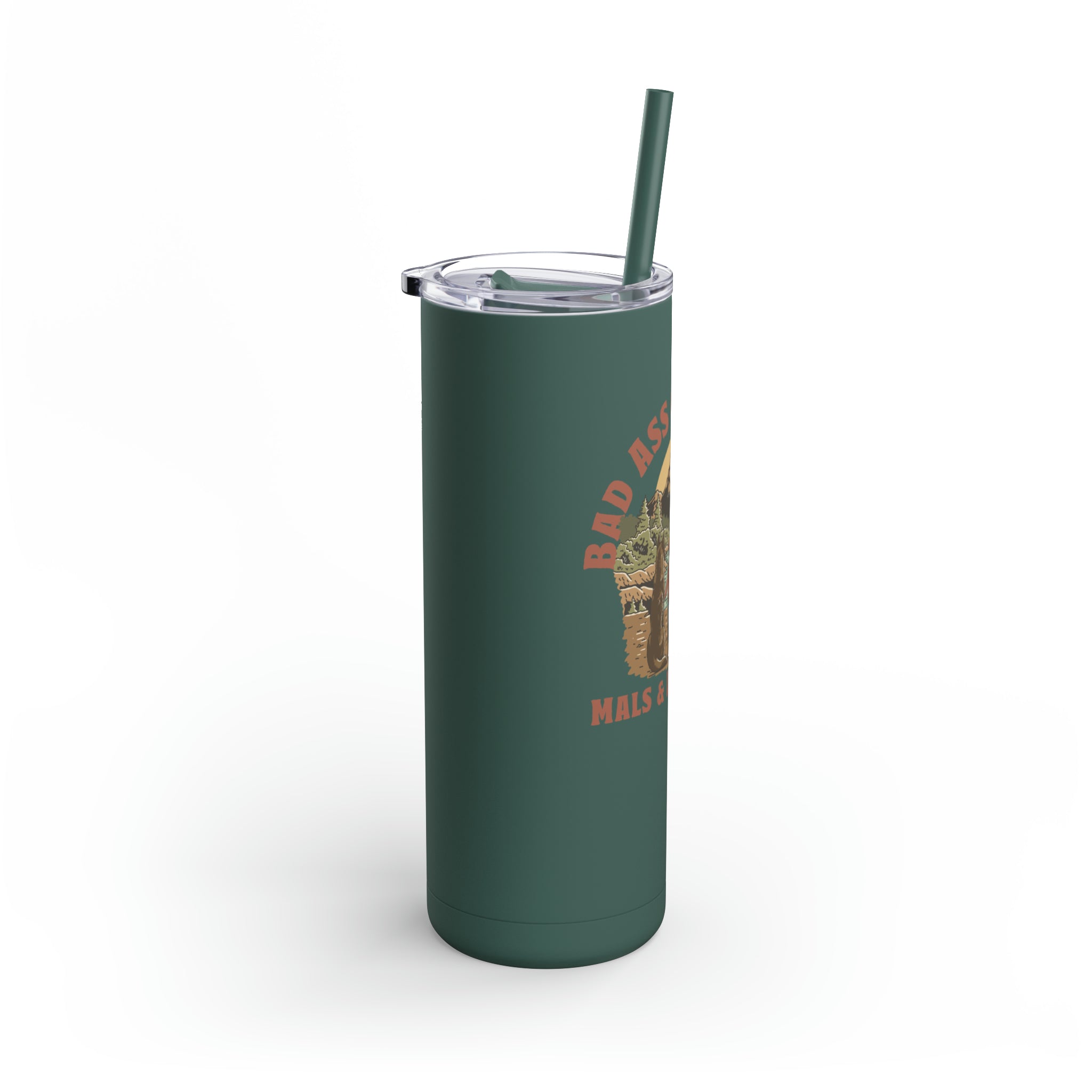 Bad Ass Gals - Skinny Matte Tumbler 20oz