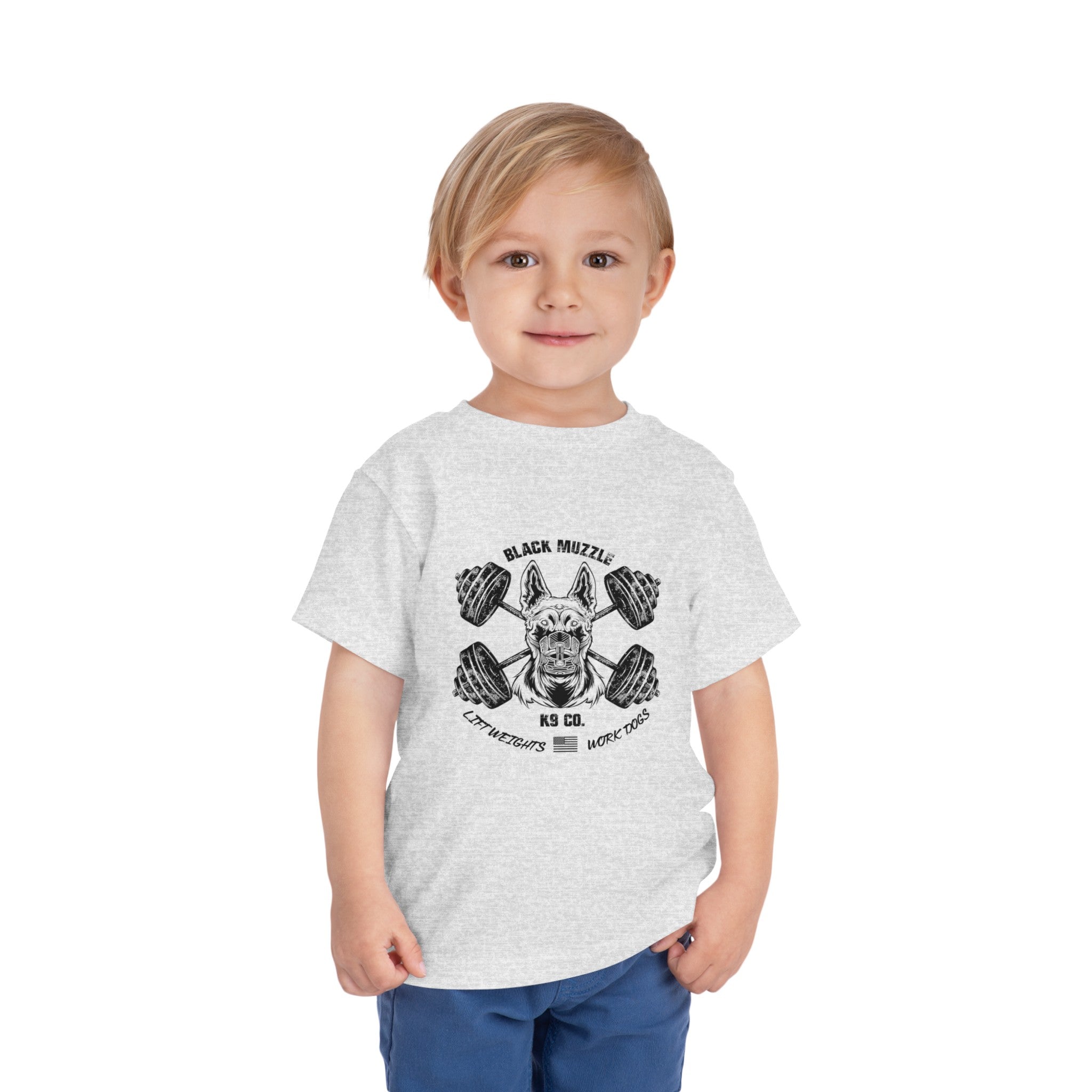 Lift Weights, Train Dogs - Toddler T-shirt