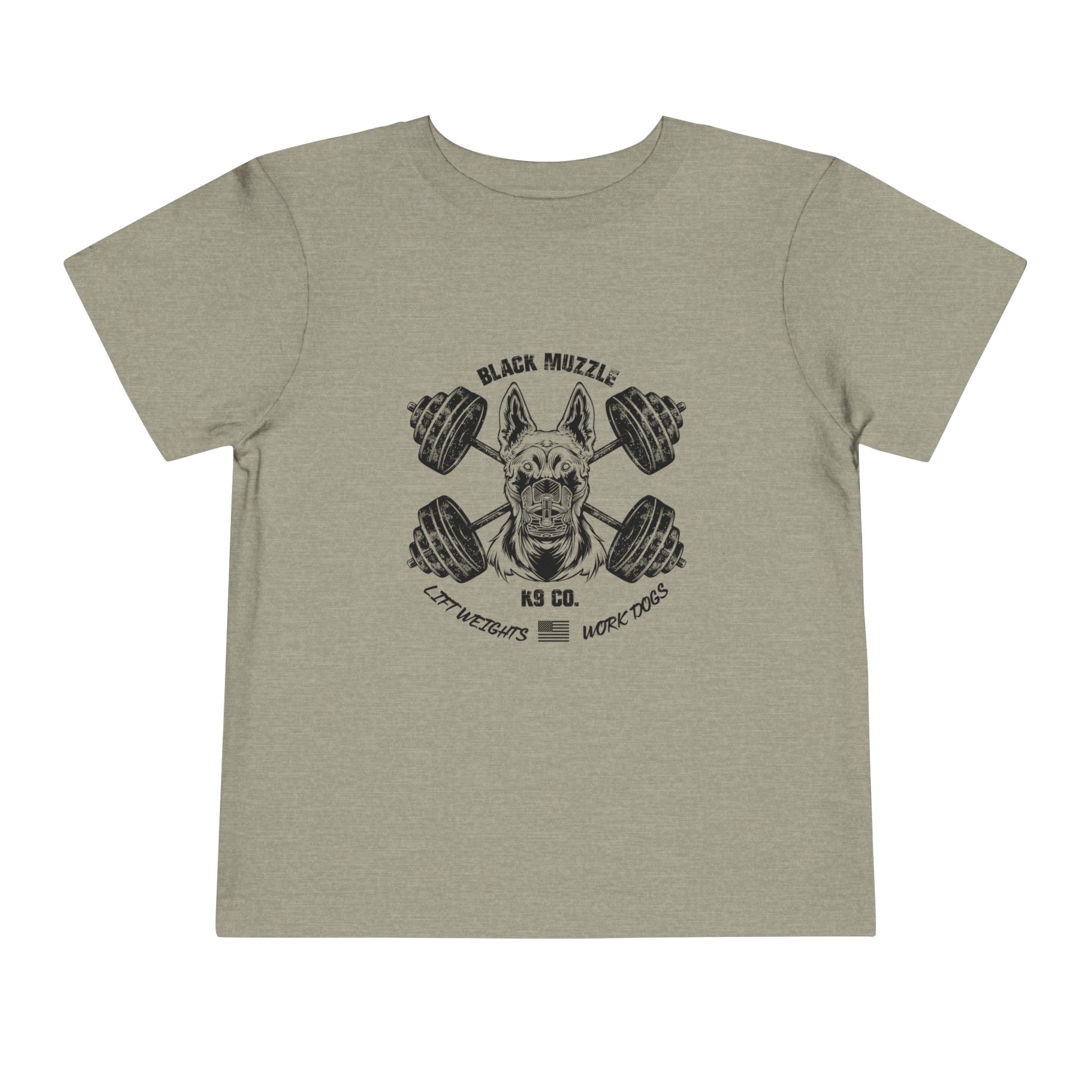 Lift Weights, Train Dogs - Toddler T-shirt