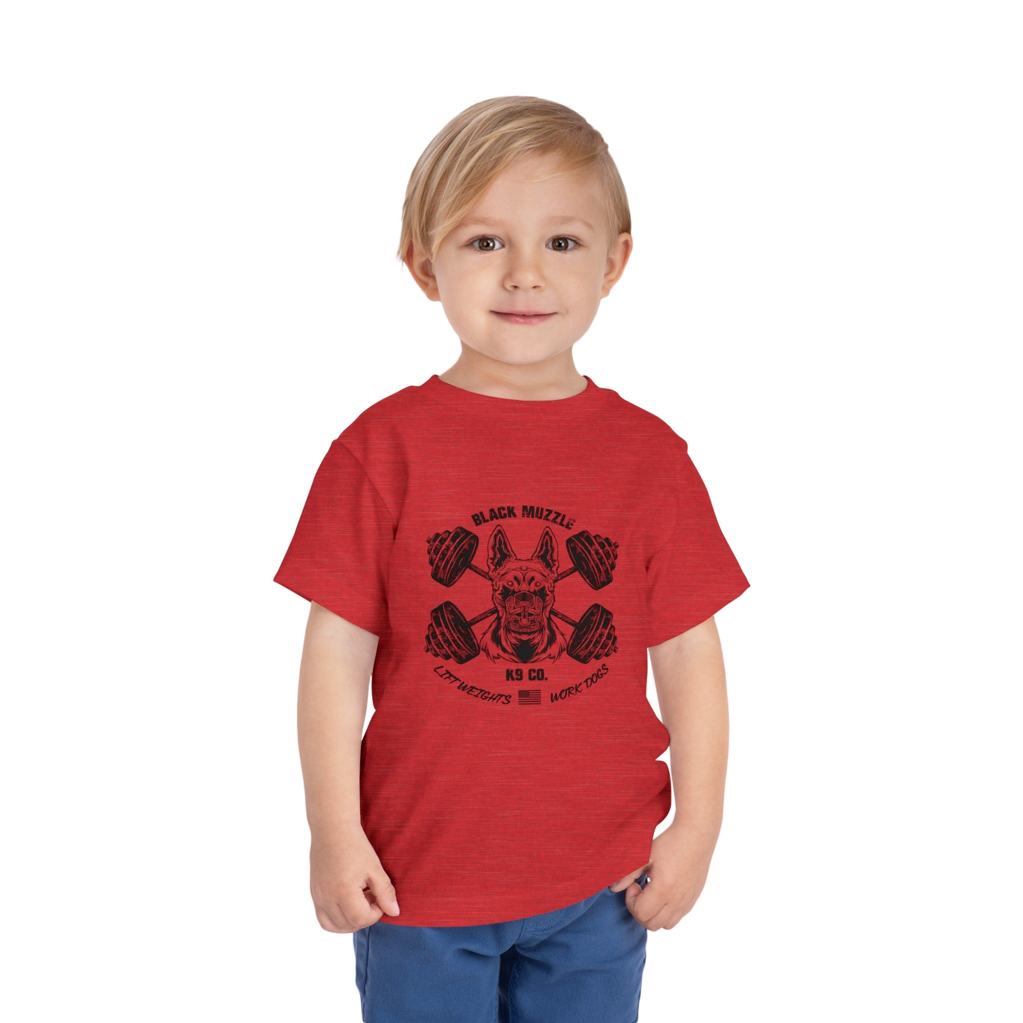 Lift Weights, Train Dogs - Toddler T-shirt