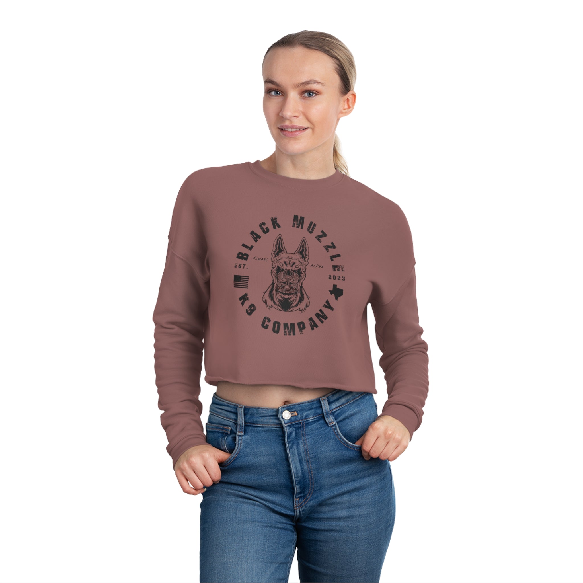 BMK9 - Women's Cropped Sweatshirt