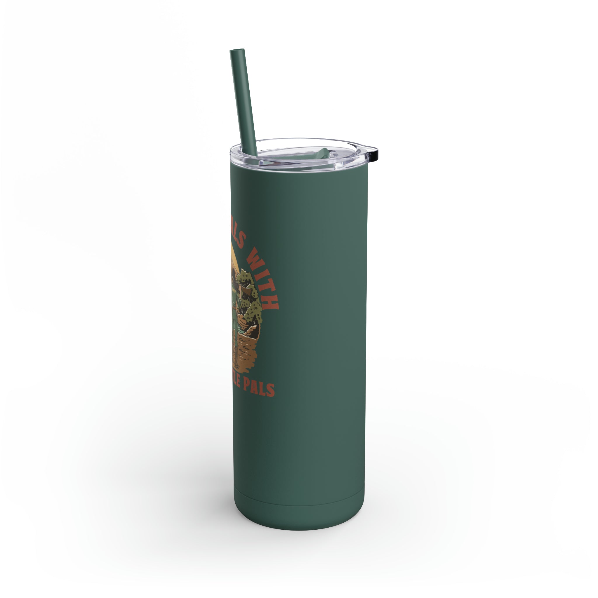 Bad Ass Gals - Skinny Matte Tumbler 20oz