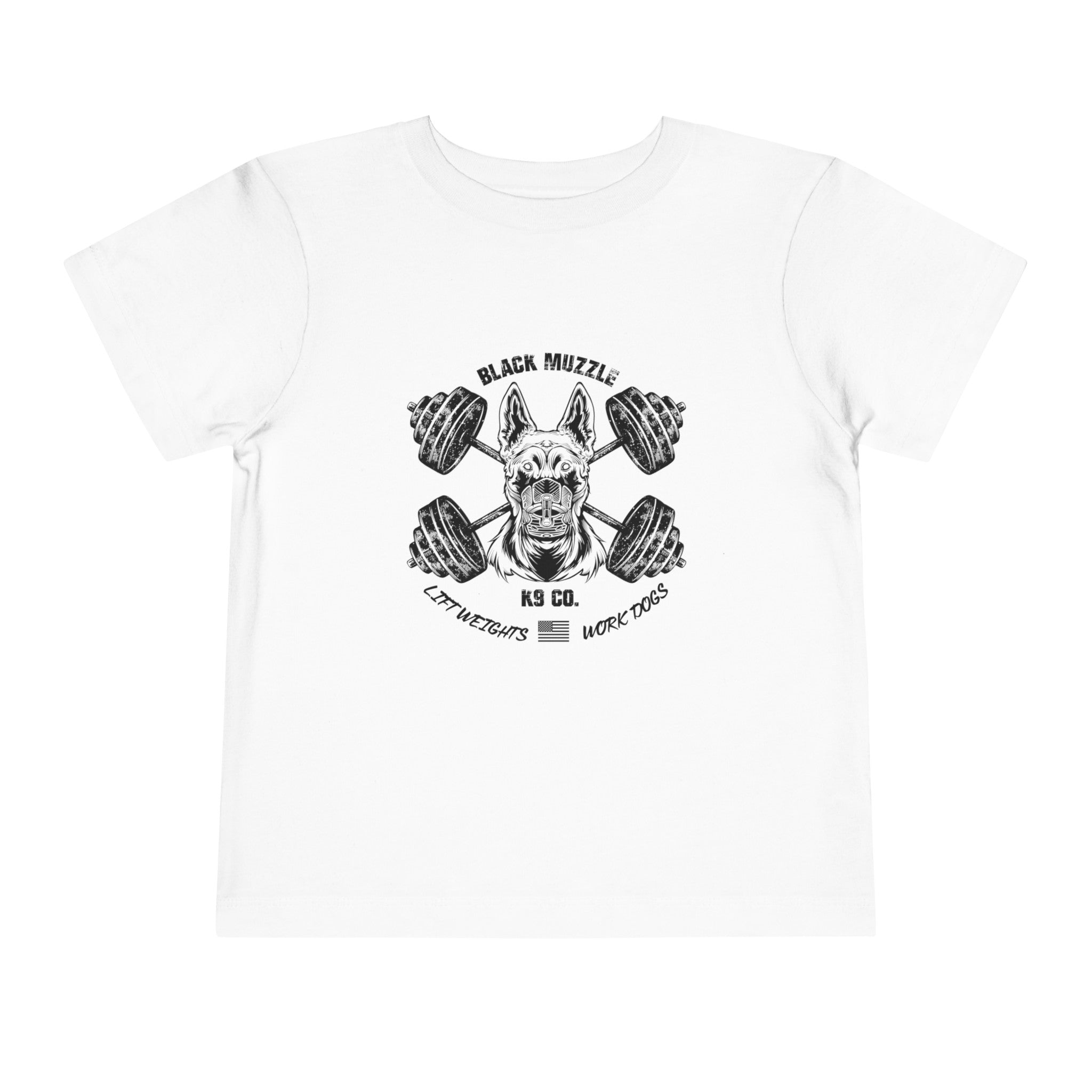 Lift Weights, Train Dogs - Toddler T-shirt