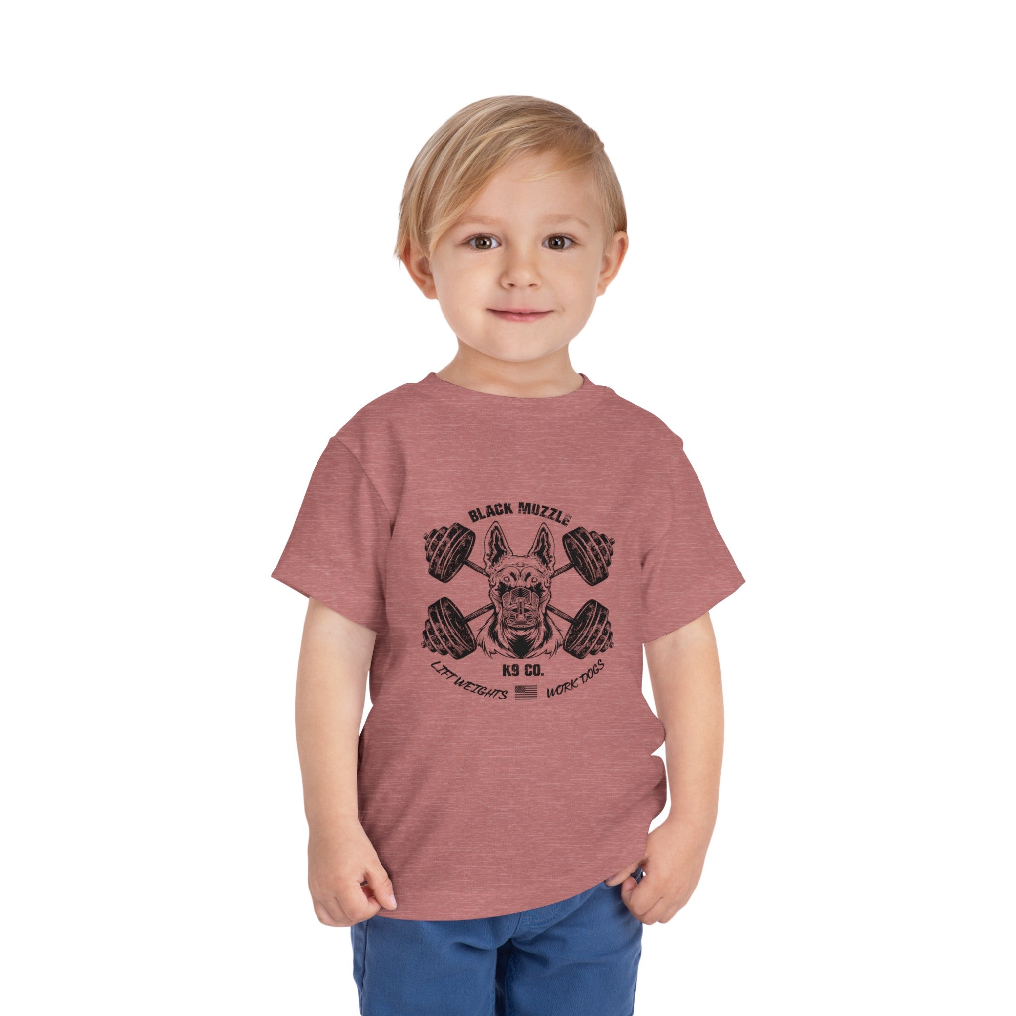 Lift Weights, Train Dogs - Toddler T-shirt